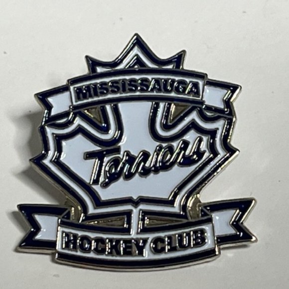 Terriers Mississauga Youth Hockey Club Lapel Hat Pin 1" - Picture 4 of 8